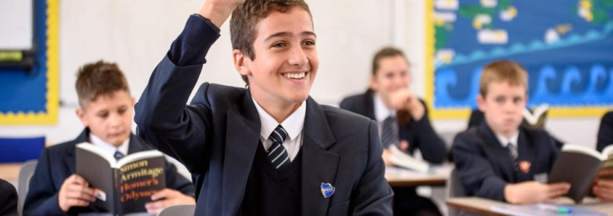 Laureate Academy Pupil in class 